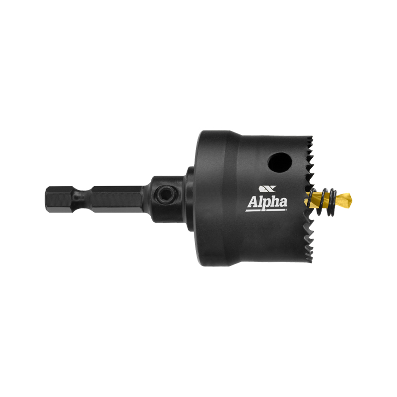 ALPHA FINE TOOTH CORDLESS HOLE SAW WITH ARBOR 32MM 